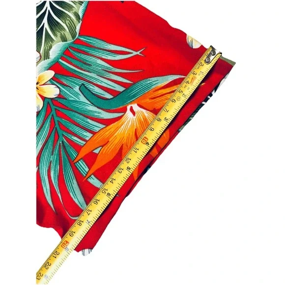 Vintage Alvish Enjoy Life Hawaiian Shirt sz Medium Vacation Cruise Island Wear - Picture 10 of 13